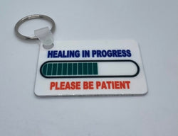 Healing In Progress Key Tag